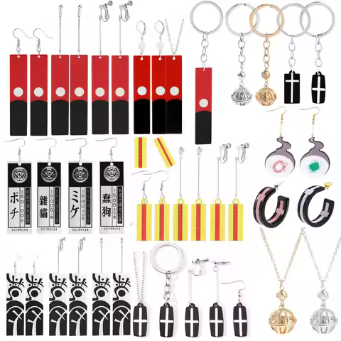 Anime Tokyo Revengers Cosplay Earrings Kazutora Mitsuya Wakasa Imaushi Izana Kurokawa Drop Earrings