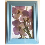Wooden Photo Frame 4R Size Photo Frame/ biru