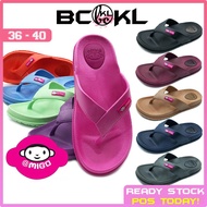 【 BCKL 】Women's 10 Colors Fashion Flip-Flops | Trendy Amigo @migo Migo Sandal Shoes Slippers | Kasut