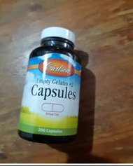 Carlson 空膠囊 #2 200粒