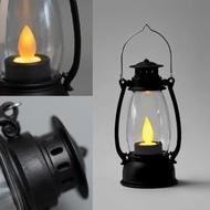 迷你氣氛小夜仿真蠟燭燈露營燈聖誕節拍照氛圍燈! 復古小夜燈禮物 智能