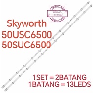 50US6500 50SUC6500 50USC6500 SKYWORTH 50" LED TV BACKLIGHT (LAMPU TV) SKYWORTH 50 INCH LED TV BACKLI