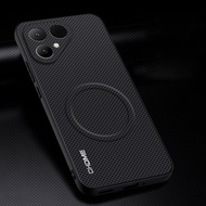 For Tecno Pova Curve 2 LK7K Built-in Magnetic Car Holder Cover Shockproof Soft Edge Anti-drop Back C