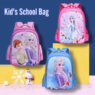Children's School Bag Cute Frozen Spiderman Kitty Primary Backpack Kids Backpack Beg Sekolah Budak 儿童男女童卡通大背包书包