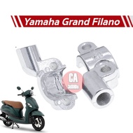 หูกระจกGRAND FILANO  เดิม (ขวา) ประกับหูกระจกgrand filano สีดำ/สีชุบ ราคาต่อ1อัน ประกับแฮนด์grand filano ประกับหูกระจกยึดแฮนด์grand filano