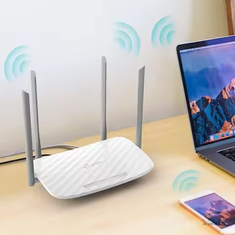 TP-Link AC1200 Wireless Dual Band Router Archer C50 Four Antennas for Faster AC Wi-Fi and Greater Co