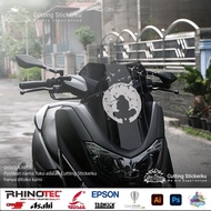 Cutting Sticker Itachi Uchiha Silhouette Motorcycle Car Variation