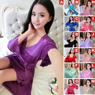 SuperFast2u-ReadyStock SEXY 2 In 1 Valen Dress Baju Tidur Pajamas Home Nightwear Top