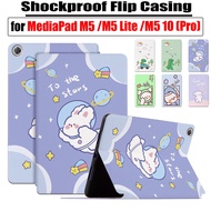 Cute Casing Huawei MediaPad M5 / M5 lite /M5 10 Pro Tablet Case High Quality Leather Flip Pattern PU