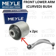 MEYLE GERMANY FRONT LOWER ARM (CURVED) BUSH (2PC) BMW F10 F06 F12 F13
