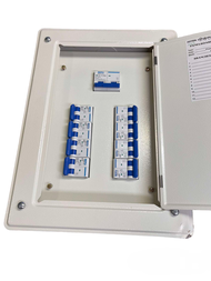 Panel Board with 125A 2Pole Main Miniature Circuit Breaker with 8 Branches 2pole Miniature Circuit B