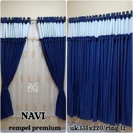 Korden Rumbai Rampel Premium Polos Emboss Korden Rumbai Rempel Premium Gorden Rample Model Baru Kord