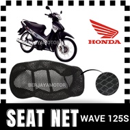 HONDA MOTOR SEAT NET W125S WAVE 125 S BLACK HITAM JARING SARUNG KUSYEN SEAT COVER NETT UNIVERSAL