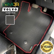 LAMIJA Classic Car Floor Mat Carpet Volvo S40 XC40 XC60 XC80 Karpet Kereta Warranty / Waterproof / C