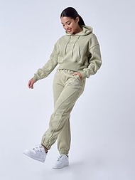 PROJECT X PARIS Jogging Bottoms Colour: Caqui 55% Cotton, 45% Polyester for Women, Suitable for Leis
