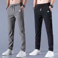 Ready Stock Black Seluar Track Lelaki Casual Pants Men Slim Fit  Seluar Lelaki Tracksuit  Long Pants