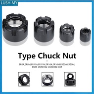 【清仓】 ER8-ER40 A/M/UM Collet Clamping Nuts For CNC Lathe Milling Router Bit Holder