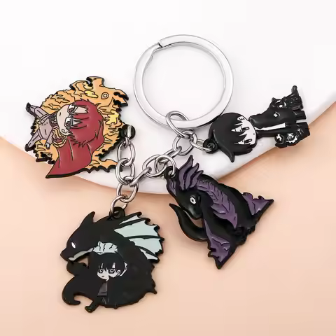 Anime Solo Leveling Character Keychain Pendant Sung Jin woo Yoo Jin ho Short Blade weapon Cosplay Pr