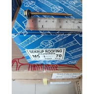 [WHOLESALE] 300 PCS ROOFING BOX 12x70 - M5 Bolts - Moon Lion Bok 7cm Yellow Roofing Screws + Bolts