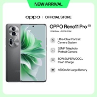 [New Arrival] OPPO Reno11 Pro 5G Smartphone | 12GB RAM + 512GB ROM | Ultra-Clear Portrait Camera System | 32MP Telephoto Portrait Camera