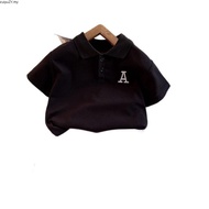 0-5Y Baby Boy Clothing Set Summer Causal Polo Shirt Set Two-piece Set