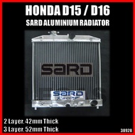 Honda EJ EK EG D15 D16 Engine SARD Aluminium Radiator