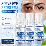 Eye Drops for Nearsightedness 13ml Hydrate Brighten Eye Care Vitamin B6 Ginkgo Drops Titisan Mata un