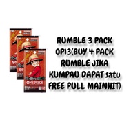 TCG OP13 RUMBLE 3 PACK(TEPI 35)