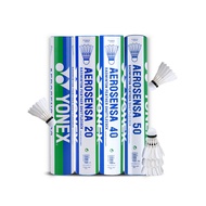 YONEX YONEX Badminton Durable 12pcs yy Premium Professional Competition Goose Feather Ball AS-50