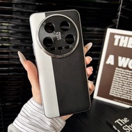 YYN Case For Xiaomi 15 Ultra 14Ultra 13Ultra 12Ultra PU Case Leather Texture Stitching Shockproof Ph