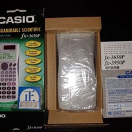 99%新 Casio fx-3650P calculator 計算機 計數機有盒及中英說明書HKEAA ApprovedM1 & M2 DSE 合用