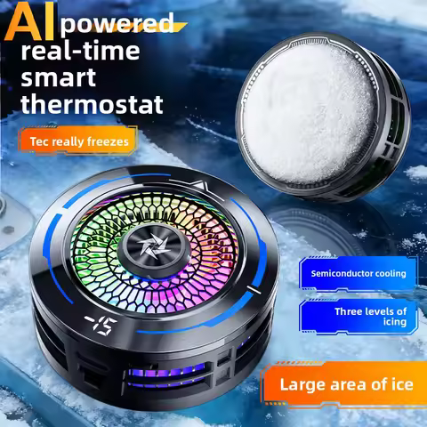 Phone Cooler Fan Gaming Portable Phone Cooling Fan for Mobile Phone Cooler Magnetic Cell Phone Coole