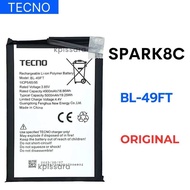 แบตเตอรี่ Tecno Spark 8C (BL-49FT) แบตเทคโน Spark 8C  สินค้าแท้