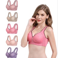 Bra B C Cup Big Size 36-42 Push Up Seamless Wireless Lingerie Soft Cotton Sport Bras Bralette