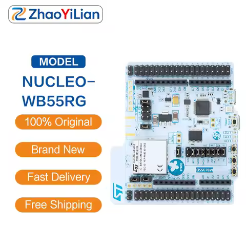 For NUCLEO-WB55RG STM32WB55RG BLE Zigbee Thread Multiprotocol Wireless Nucleo Board