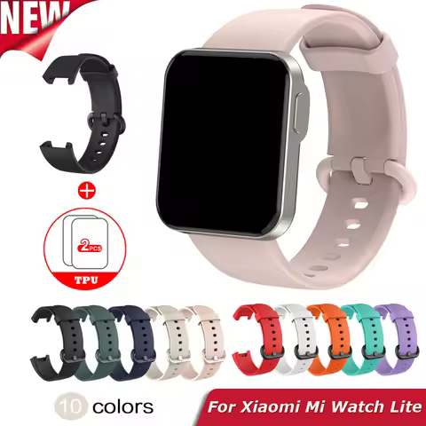 Replacement Strap For XiaoMi Mi Watch Lite Strap Silicone Watchband For XiaoMi Mi Watch Lite Smart W