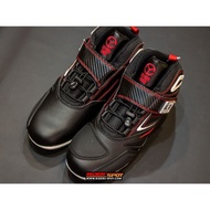 RIDING SHOES YELLOW CORN YS-001 BLACK RED / SEPATU YELLOWCORN - URVARA ID