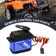cod Mini Servo Maximum Torque 40kg/cm RC Servo Copper Aluminum Max Speed 0.11sec for 1/8 1/10 Scale 