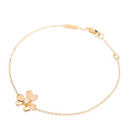 [Pre-owned] Van Cleef & Arpels Frivole Mini Bracelet VCARPJMM00 K18 Yellow Gold