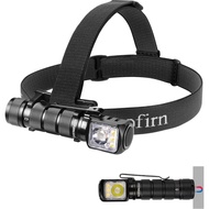 sofirn Lampu Depan Boleh Dicas Semula HS42 dengan Mod Lampu Merah, Klip Dwi, Lampu Depan LED Ultra T