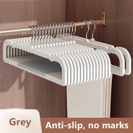 EUNICE Clothes Hanger 50Pcs Trouser Hanger Anti-slip Hanger For Clothes 裤架