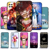 Case For Samsung Galaxy A12 M12 Case Phone Back Cover Black Tpu SKY summer anime