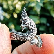 แหวนญานาค เนื้อเงิน Free Size