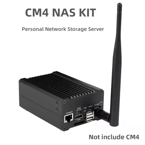 Raspberry Pi CM4 Computing Module NAS Host Home Network Storage Server Dual SATA Interface 2 Inch LC