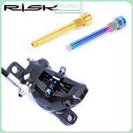 [Doll]2x Bicycle Disc Brake Calipers Titanium Axle Screw Bolt Hold For-Shimano XTR XT