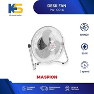 KS - Maspion Power Desk Fan 10 Inch PW-1001 D Table Fan Kipas Meja Kipas Angin Meja Kipas Duduk