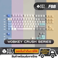 WOBKEY Crush Series PBT Keycaps Cherry Profile English Keyboard Button Keycap