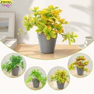 JCHAMA Artificial Bonsai Plant, Bonsai Artificial Spider Plant Fake Potted Plant,  Fake Plant with P