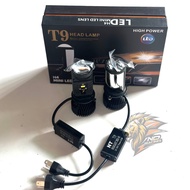 Mini T9 Ball LED Light – Super Bright 3750 Chips – H4 Pins – 3 Angle Adjustment Screws – Audi LED In