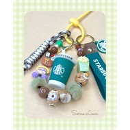 Starbucks Coffee Charm - Bag Charm luxury Keychain/